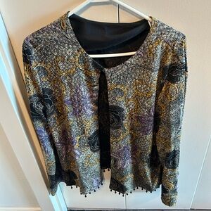 Elegant Paisley Women's Jacket